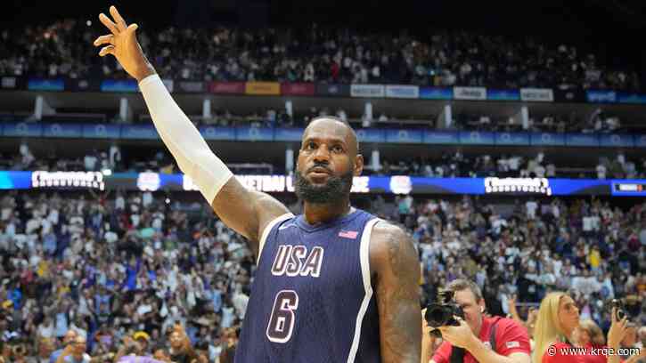 LeBron James to be Team USA flagbearer for Paris Olympics opening ceremony