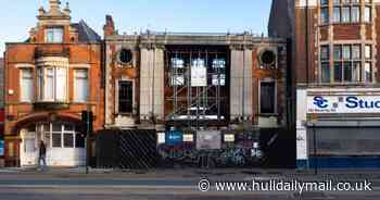 Work begins to restore Hull's historic bombed cinema