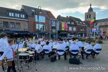 Muziek op de Markt tijdens de nationale feestdag