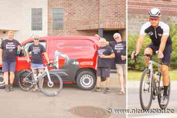 Berlaarnaar Wim De Ceuster (52) legt in zijn eentje 501 kilometer af op de fiets: “Ik kwam de man met de hamer tegen”