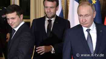 Aussagen zu Verhandlungen: Kreml sieht "bessere" Rhetorik Selenskyjs