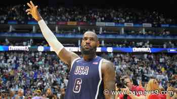 LeBron James selected as Team USA male flagbearer for Paris Olympics opening ceremony