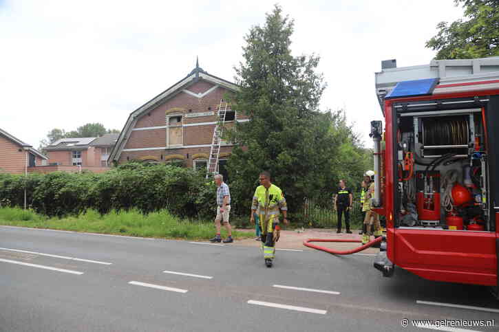 Brand in leegstaande woning: brandweer schaalt op naar middelbrand