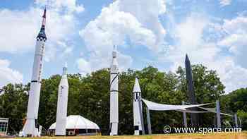 Rocket Row ribbon cutting marks return of Alabama rocket center's 'spaceline'