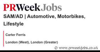 Carter Ferris: SAM/AD | Automotive, Motorbikes, Lifestyle