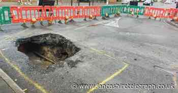 Busy Blackburn junction closed after major defect in road