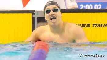 Saskatoon swimmer sets a Canadian record before heading to Olympics