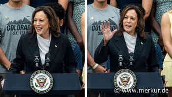 „Sie dürfen jetzt klatschen“: Harris stolpert bei erster Rede nach Biden-Rückzug über vielsagende Szene