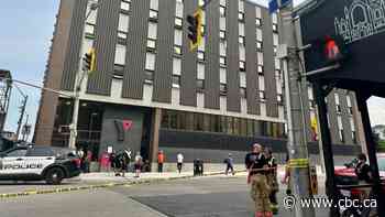 11 people taken to hospital after fire at YMCA Hamilton's transitional housing
