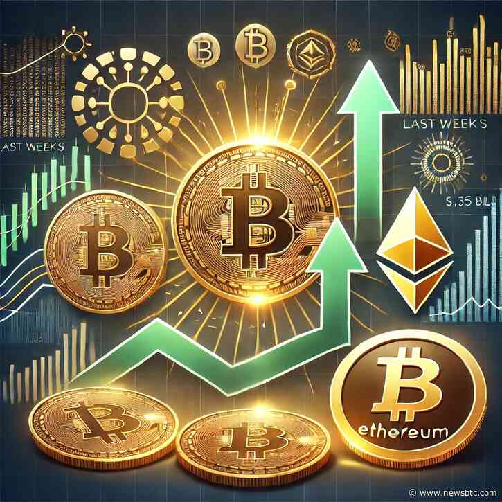 Last Week’s Crypto Inflows Surge to $1.35 Billion: Which Digital Asset Led the Charge?