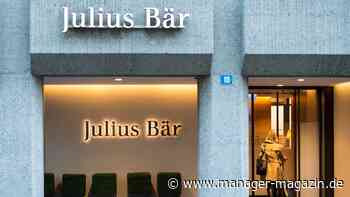 Julius Bär: Schweizer Bank ernennt Goldman-Sachs-Manager Stefan Bollinger zum CEO