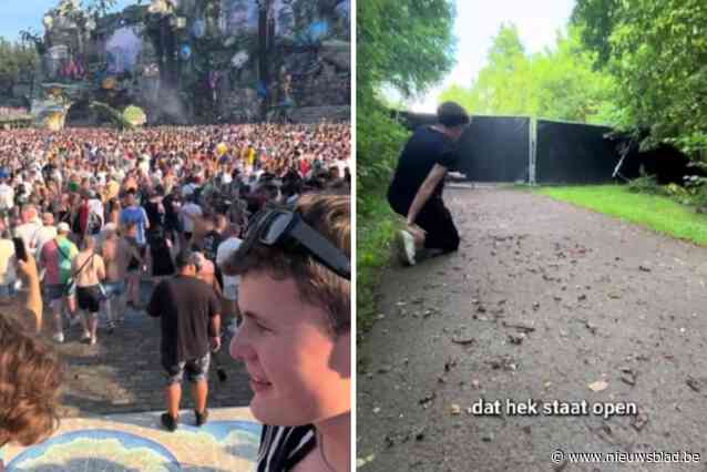 Waar Acid niet in slaagde, lukt tieners wel: TikTokkers dringen Tomorrowland binnen en blijven uit handen van security