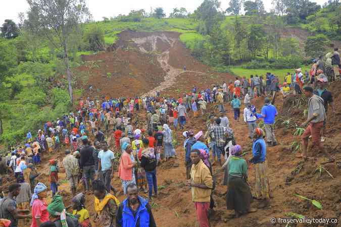 Death toll in southern Ethiopia mudslides rises to at least 146 as search operations continue