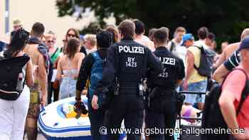 Polizei verzeichnet „einige“ Einsätze am Schwörmontag - auch ein Messer wird gezückt