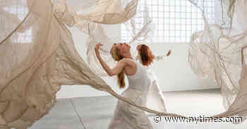 Under Fabric and Around Sculptures, Dancers Respond to Art