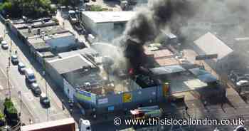Bellingham: Man treated after Randlesdown Road scrap yard fire
