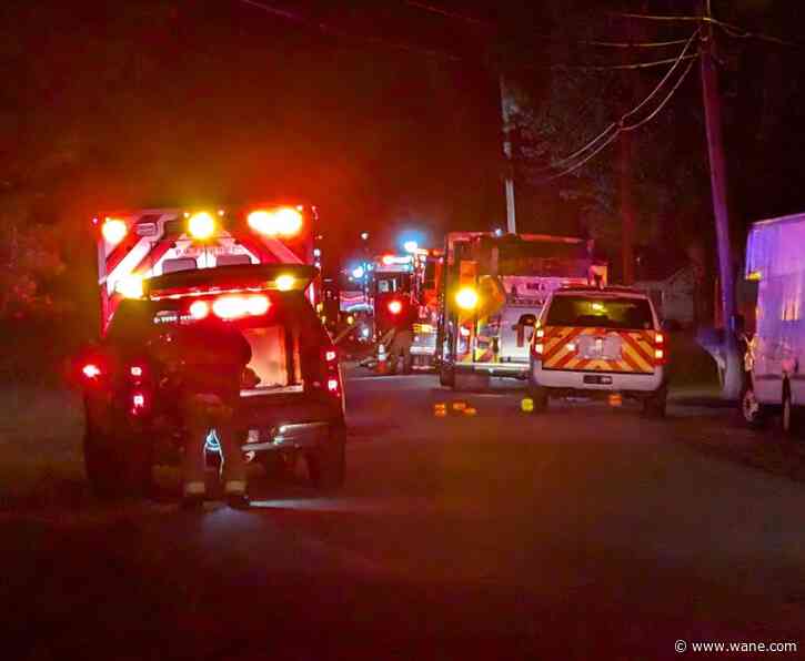 Abandoned house catches fire near New Haven