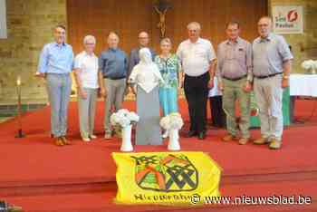 Kerkraad herstelt Margaretabeeld dat vernield werd op kermis: “Zie ze stralen”