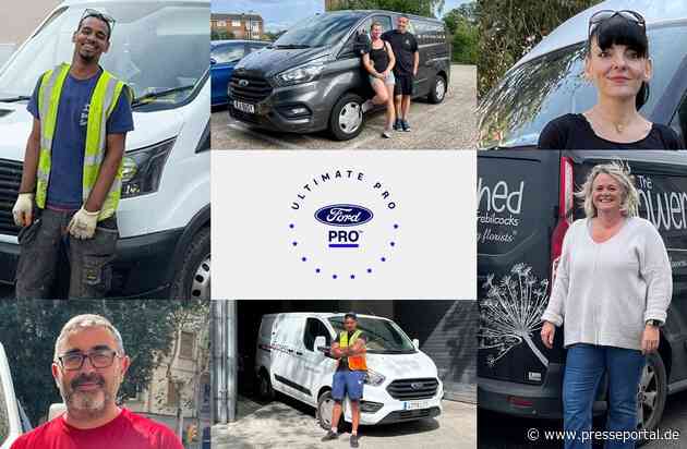Große Chance für kleine und mittlere Unternehmen: Ford Pro sucht Deutschlands "Ultimate Pros"