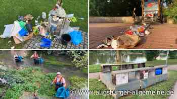 Neuer Müll-Rekord am Schwörmontag: So lief das große Aufräumen