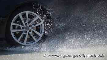 Bei Regen zu schnell gefahren: Mehrere Aquaplaning-Unfälle auf A7