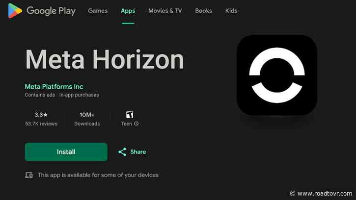Meta Quest App Now Called ‘Meta Horizon’ in Preparation for Third-party OS Licensing