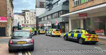 Multiple police in Bournemouth town centre