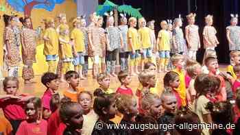 Aufführung in Denklingen: Als die Giraffen und die Zebras Freunde wurden