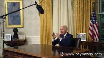 Biden to address decision to drop out in Oval Office speech on Wednesday night