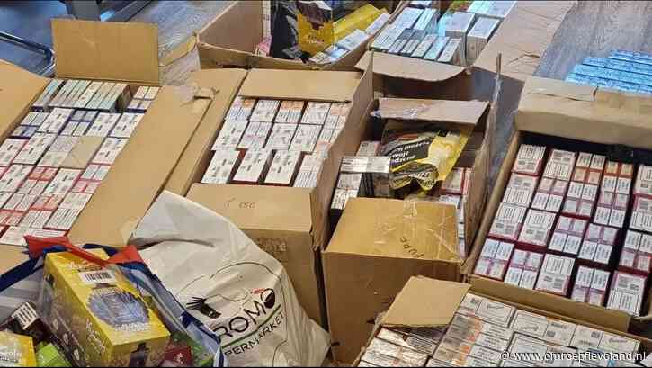 Emmeloord - 56-jarige sigarettendealer op heterdaad betrapt na anonieme tip