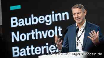 Northvolt: Batteriezellenhersteller in der Krise baut Vorstand um