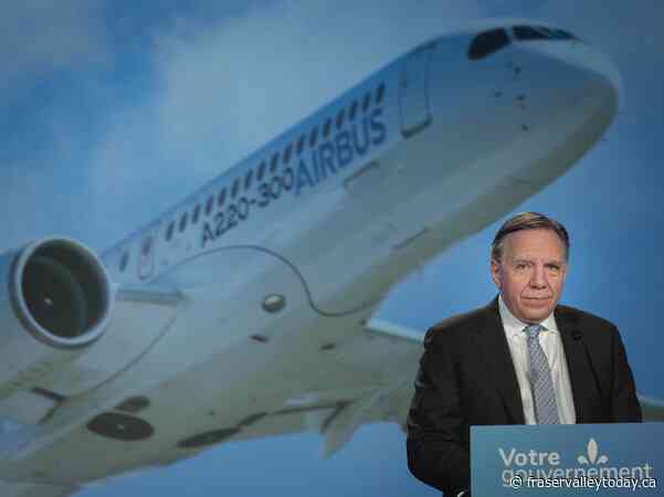 Quebec government funnels another $413 million to Airbus A220 program