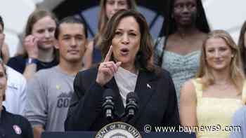 Harris rallies in Milwaukee after winning enough Democratic delegates to become nominee