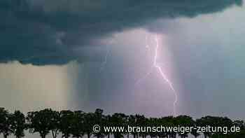Region Braunschweig-Wolfsburg: Gewitter mit Starkregen erwartet