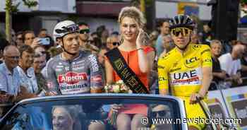 Tadej Pogacar in het Friese Surhuisterveen: een frappante en schitterende botsing van twee werelden