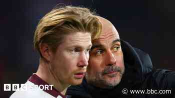 De Bruyne 'isn't leaving' Man City - Guardiola