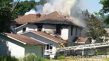 Suspicious fire destroys Church Street building in Penetanguishene