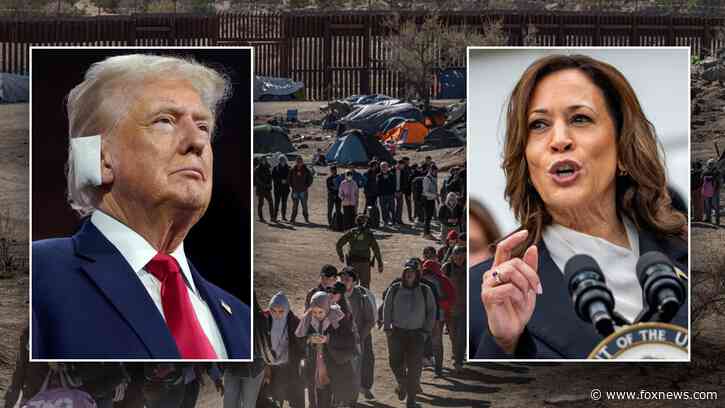 Trump eyes multiple border visits as he draws contrast with 'radical left' Harris
