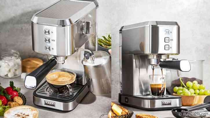 Today only: Grab the Bella Pro Series slim espresso machine for just $50
