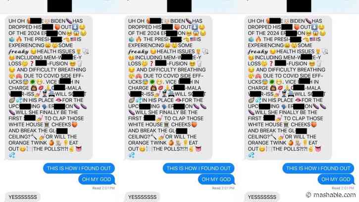 Joe Biden dropped out. It signaled the death of copypasta.