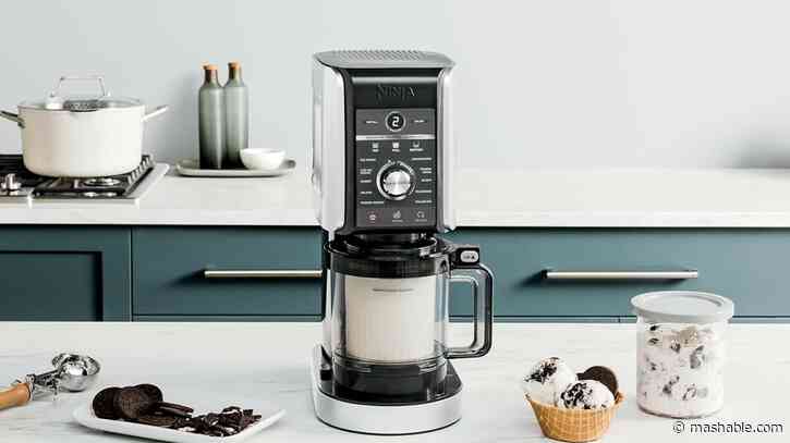 The Viral Ninja Creami Deluxe ice cream maker is $33 off today at Amazon