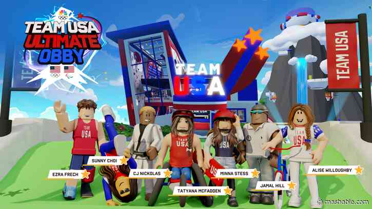 A new Olympic Roblox experience featuring Mike Tirico puts you in athletes' shoes