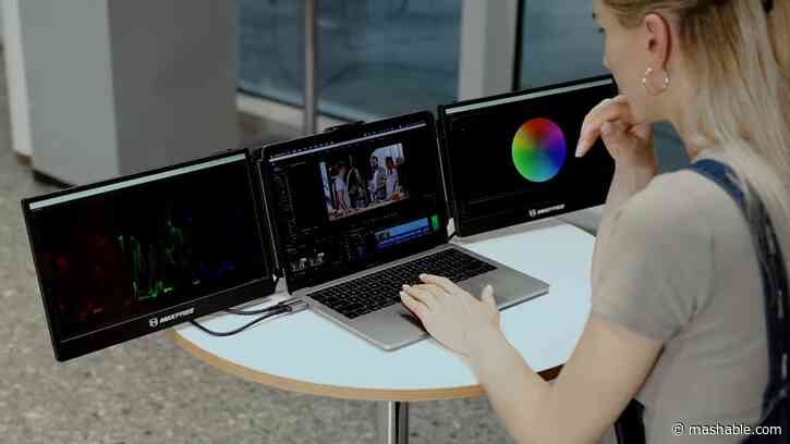 What if your laptop had 3 screens? For $180, it could