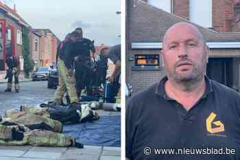 Dino (62) breekt deur open om buurvrouw (82) te redden uit brand: “De rookontwikkeling was enorm”