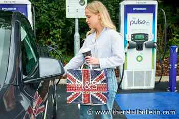 BP Pulse opens first EV charging hub at an M&S store