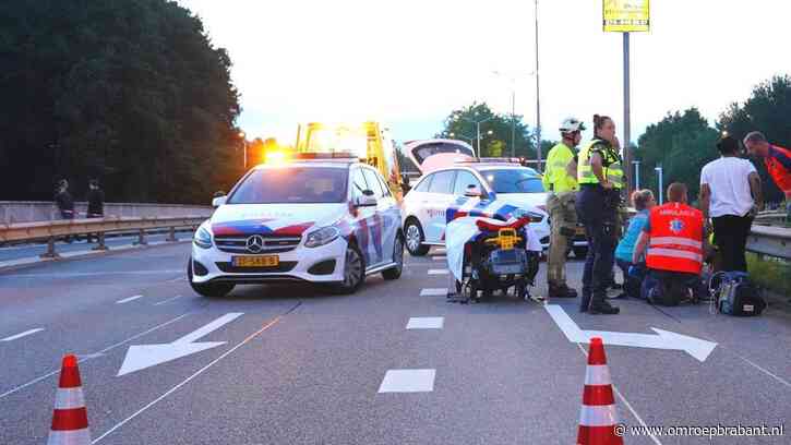 Botsing met zwaargewonden op de A59: twee betrokkenen zijn nog op de vlucht