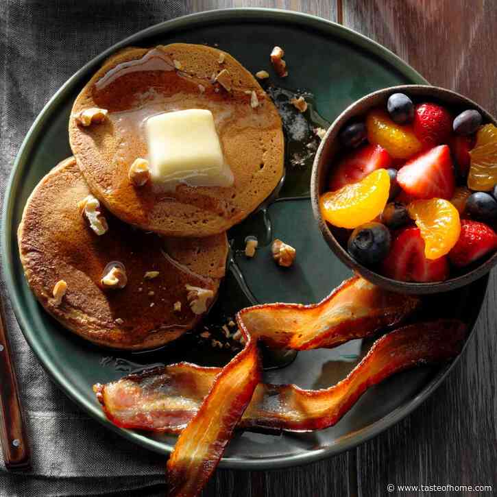 Chai-Chai-Chai Butternut Squash Pancakes