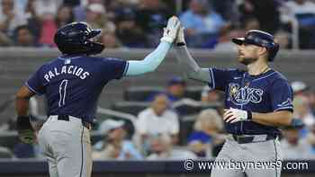 Brandon Lowe hits two-run home run as Rays beat Blue Jays 4-2