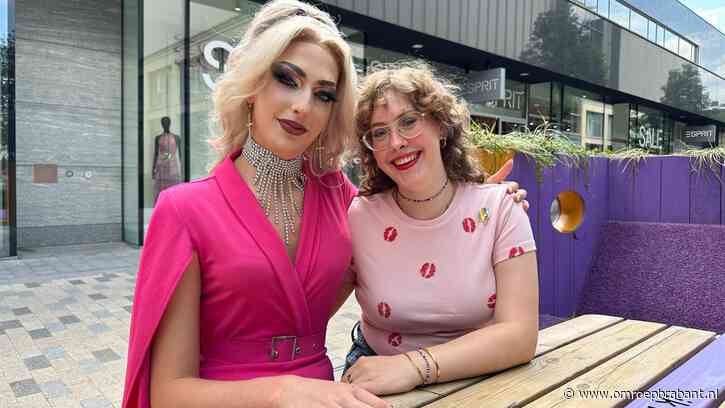 Jessie (15) is dragqueen en straalt met zus en moeder op Tilburgse kermis