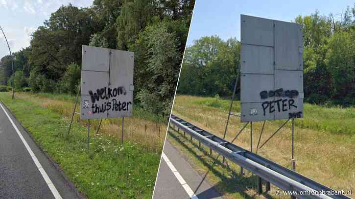 'Peter-kreten' langs de A2 staan er al jarenlang, maar wie is die Peter?
